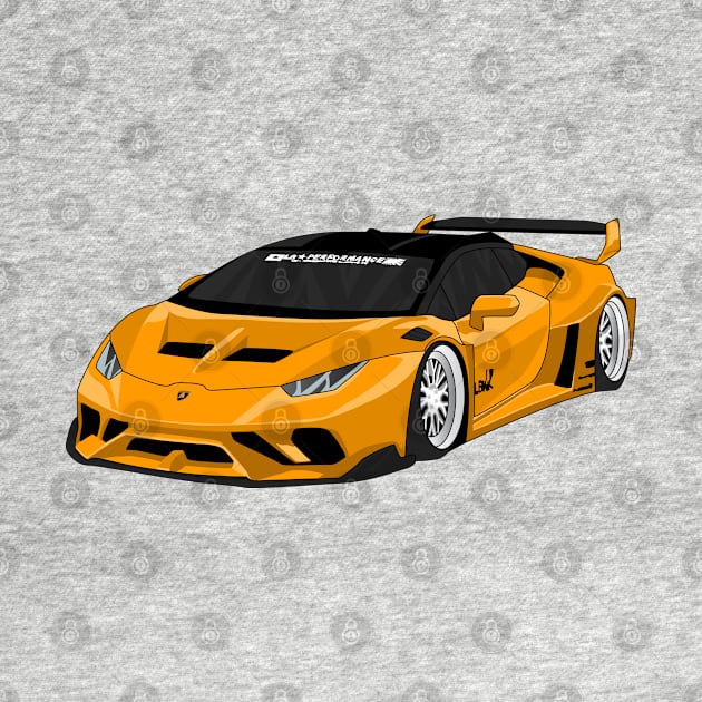 lamborghini huracan ORANGE by VENZ0LIC